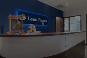 Lean Focus Büroeingang